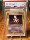 Mewtwo Base Set 1999 Holo PSA 9