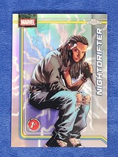 2026 Topps Chrome Marvel Nightdrifter #88 Storm's Lightning Refractor 1st DEBUT