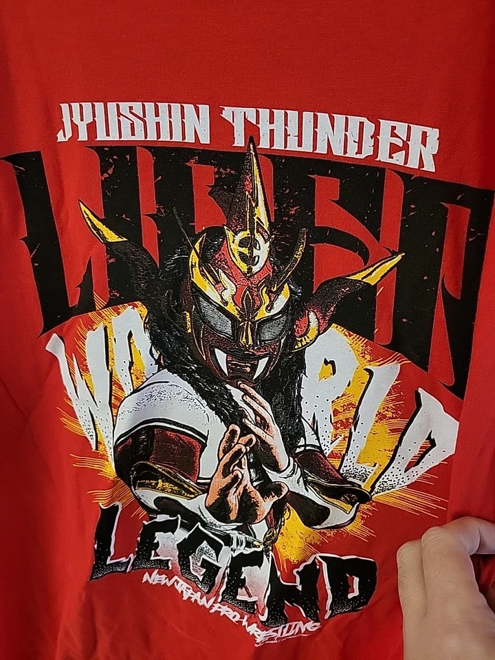Jushin Thunder Liger Japanese Legend T-Shirt Size 3XL AEW PWC WCW WWE NJPW - Image 4 of 4