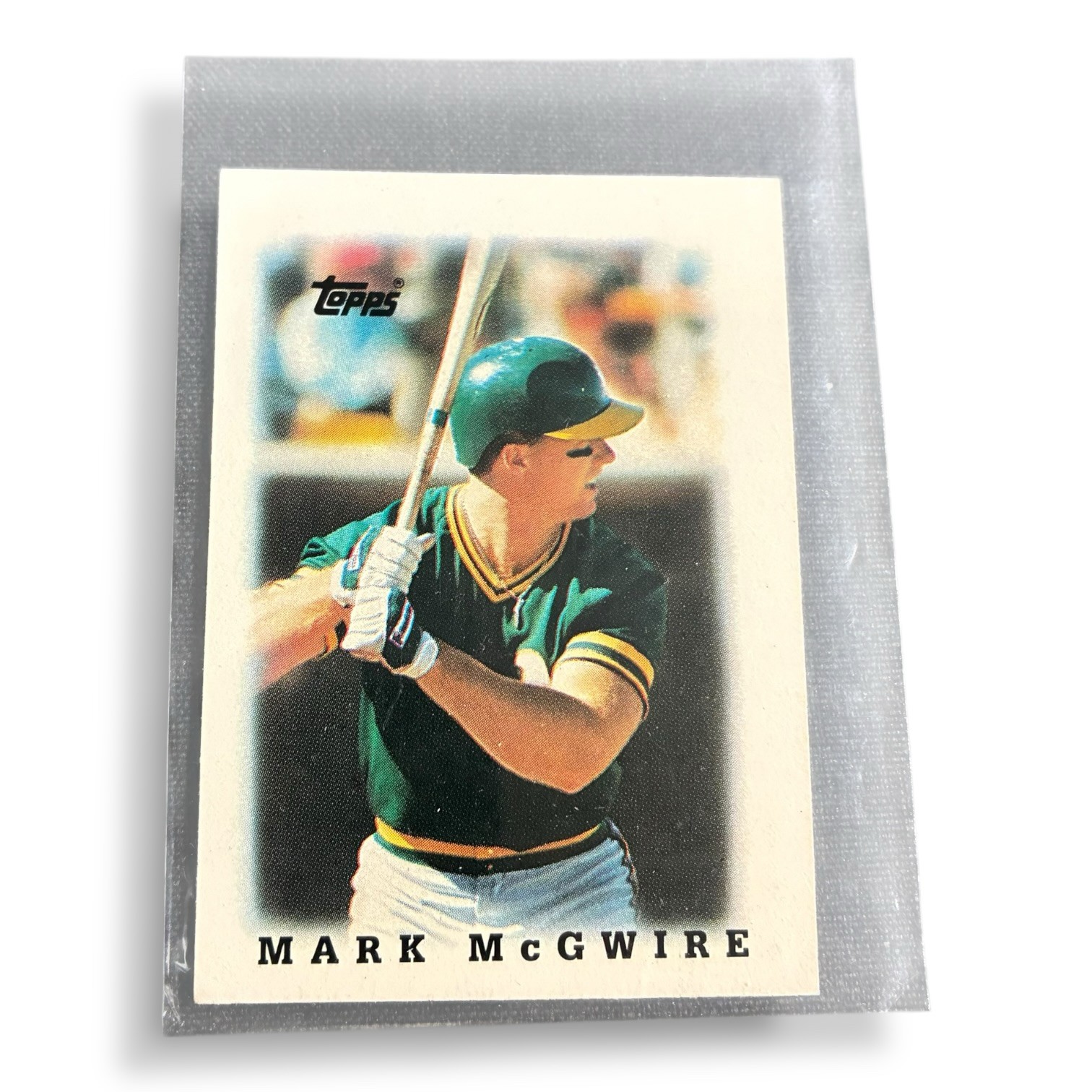 1988 Topps League Leaders Minis - Mark McGwire #31
