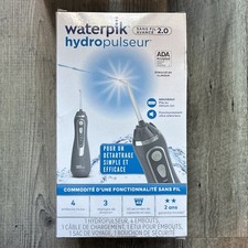 Waterpik Cordless Advanced 2.0 Water Flosser For Teeth, Gums, Braces, Black NEW