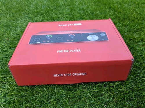 NUR VERPACKUNG / LEERKARTON HANDBUCH Focusrite Scarlett 4i4 3. Gen USB Audio Interface - Bild 3 von 5