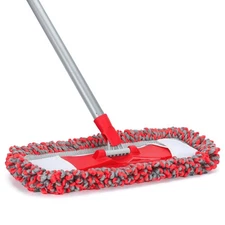 Dust Mops for Hardwood Floors Cleaning Washable Wet and Dry Mop with 58" Long...