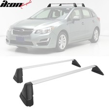 Fits 12-16 Subaru Impreza Non-sport Roof Rack Cross Bar Oe Style Aluminum Rails