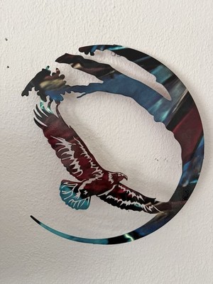 Eagle flight Lazart Metal Wall Art 12 