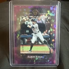 2025 Panini Donruss - Elite Series Aaron Judge #7 Purple Ice /99