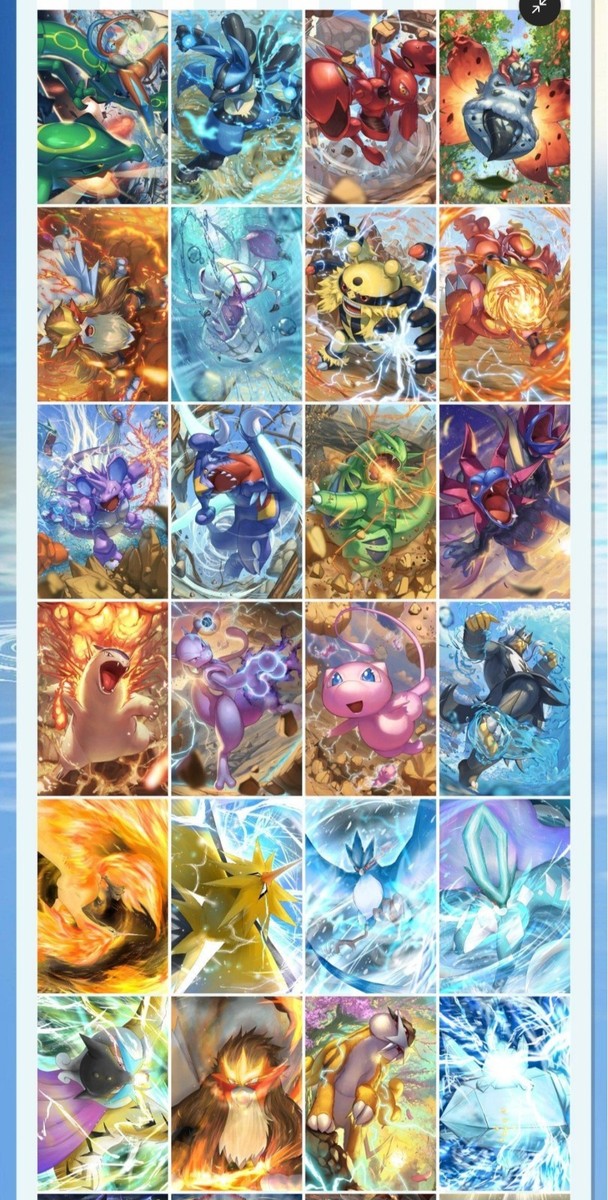 6 Packs Tera Pokemon Art Boards Collection New Sealed | eBay