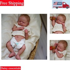 Reborn Baby Doll Boy 18 Inch Silicone Full Body Lifelike Newborn Doll Kids Ki...
