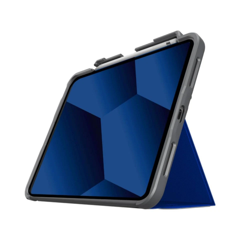 stm goods Funda protectora para iPad 10.9 Folio Dux Plus, Azul - Imagen 2 de 4