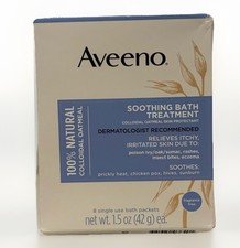 Aveeno Active Naturals Soothing Bath Treatment 100 natural colloidal oatmeal