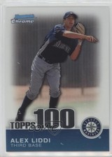 2010 Bowman Chrome Topps 100 Prospects 651/999 Alex Liddi #TPC66 0x1