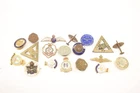Military Lapel & Sweetheart Badges Inc WW1 On War Service, Veteran Reserve, Etc