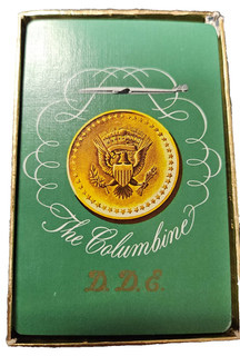 President Eisenhower Scarce Columbine Airplane Playing Cards Full Deck D..D.E.