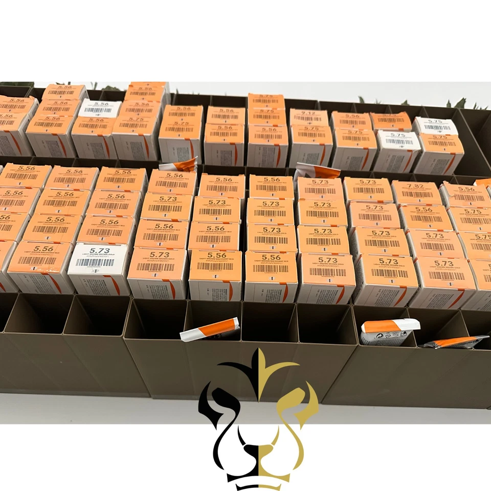 Farbregal Farbtuben Farbsystem für 100ml Tuben Friseurbedarf - Bild 3 von 4