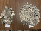 Large lot of more than 485 Buffalo Nickels