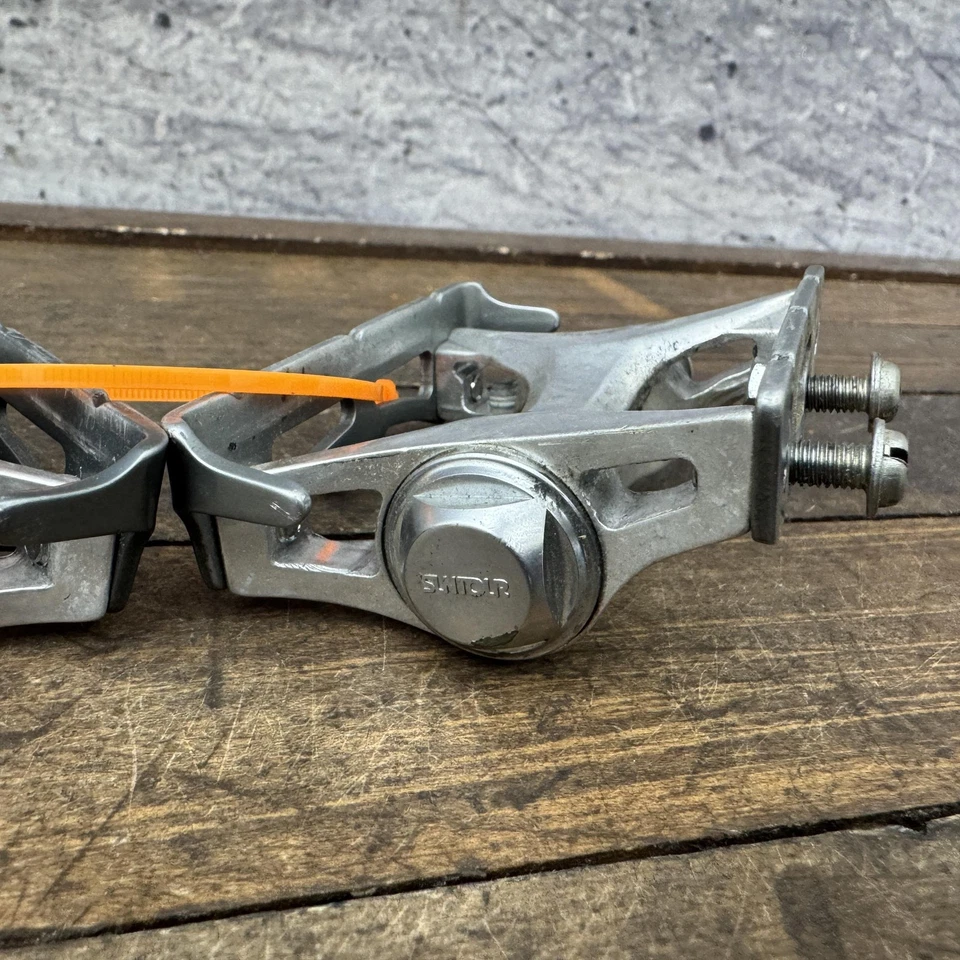 Pedales de bicicleta de carretera de aleación Suntour Sprint de colección par de pista de carreras de Japón 9/16 Foto 4 de 4