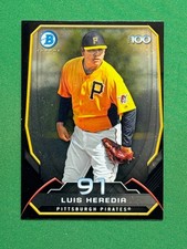 2014 Bowman Baseball Top 100 Prospects #BTP-91 Luis Heredia