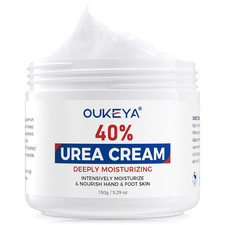Urea Cream 40 Percent for Feet Maximum Strength,Foot Cream for Dry Cracked Heels