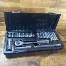 SK Tools 3/8" Drive SAE Socket Ratchet Mechanic 17pc. Set S-K USA