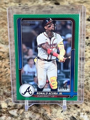 2026 Topps Flagship Baseball Ronald Acuña Jr. #48 Green /99
