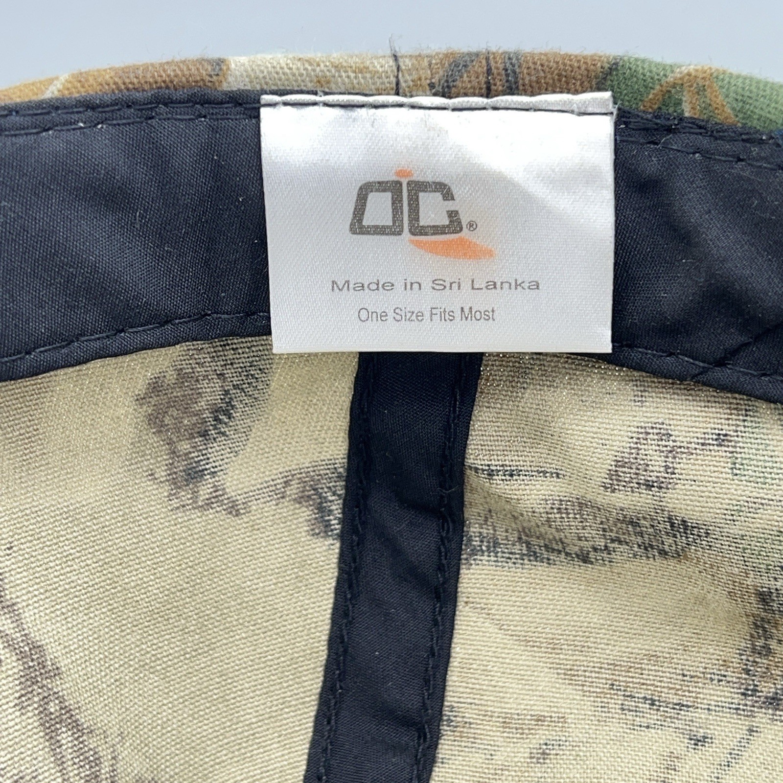 OC Camo Baseball Cap Camera Mount Adjustable Stra… - image 7