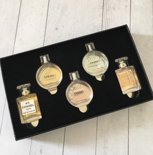 Chanel Perfume Sample Set Gift Box. Five-piece set. 7.5ml/0.25fl oz. Christmas
