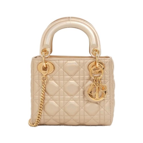 Authentic Christian Dior Lady Dior Mini Bag #230-000-539-7814
