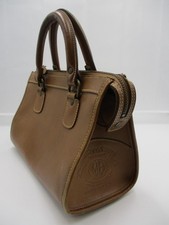 Ghurka Satchel Bag Womens Small Brown Leather No 65 Tender Made In USA