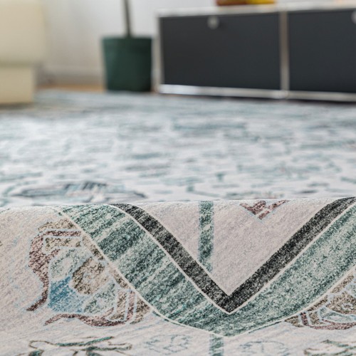 Extra Large Floor Rug/ Non Slip Plush Mat/ Beautiful Persian Carpet/ Hall Runner - Picture 20 of 22
