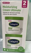 Cetaphil Moisturizing Cream Ultimate Antioxidant (2 Pack) Sealed /36 oz total