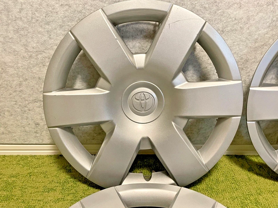 Toyota Genuine Hiace H200 Series 15inch Wheel Hub Cap Full Cover 4 Piece Set OEM - Image 2 of 4