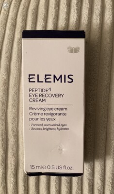ELEMIS Peptide4 Eye Recovery Cream Reviving Eye Cream 0.5 fl oz 15mL Full Size