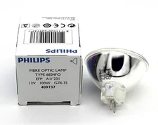 PHILIPS TYPE 6834FO 12V100W bulb EFP  GZ6.35 409737 12V 100W lamp