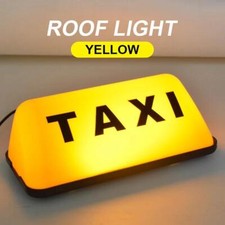 12v Taxi Cab Sign Roof Top Topper Car Magnetic Lamp Led Light Waterproof 12v Taxi Cab Sign Roof Top Topper Car Magnetic Lamp Led Light Waterproof