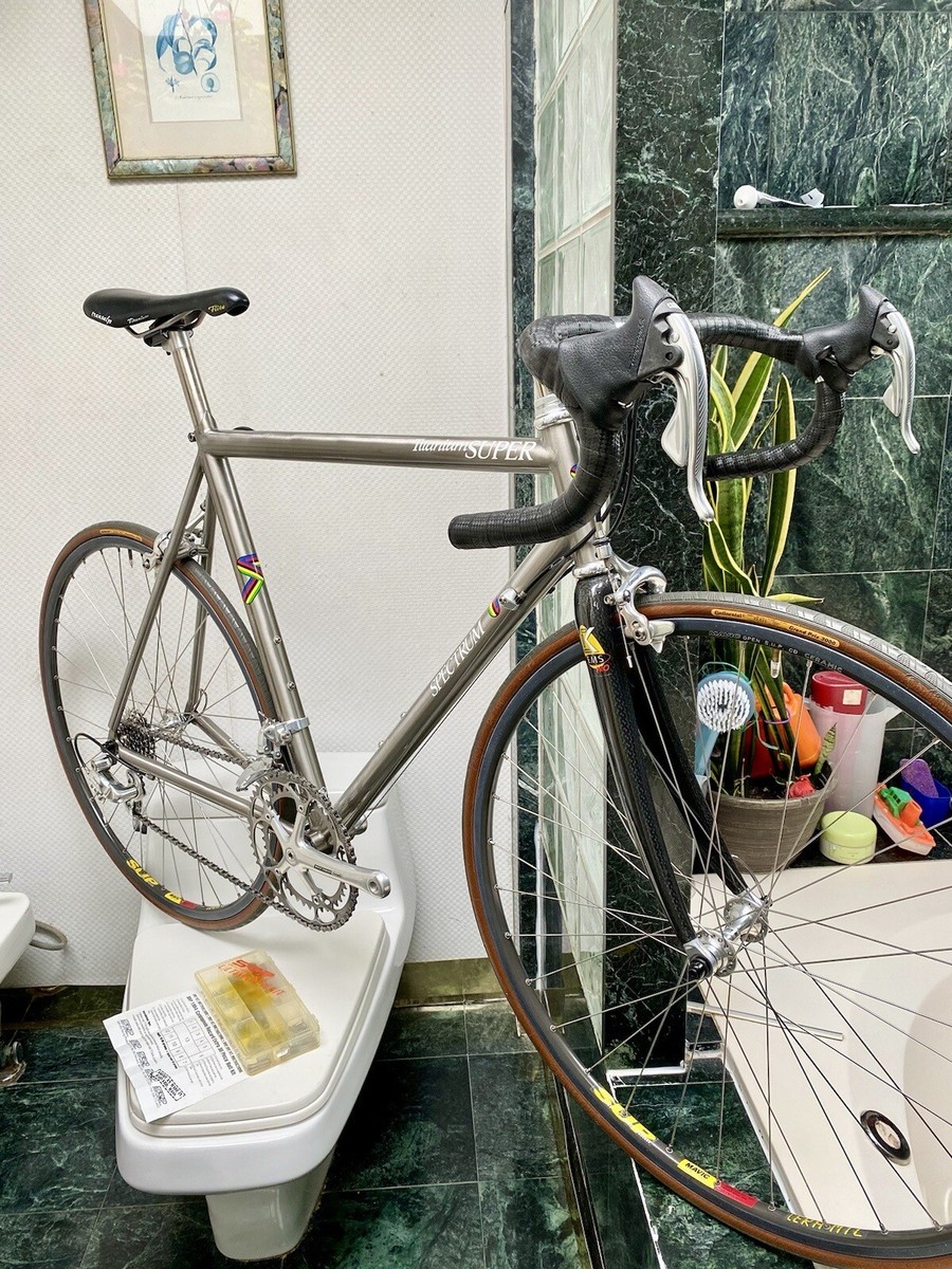 SIZE 57cm) 1990's SPECTRUM CYCLES TITANIUM SUPER ROAD BIKE