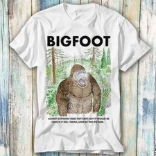 Bigfoot Art Drawing Cartoon King Monkey T Shirt Meme Gift Top Tee Unisex 546
