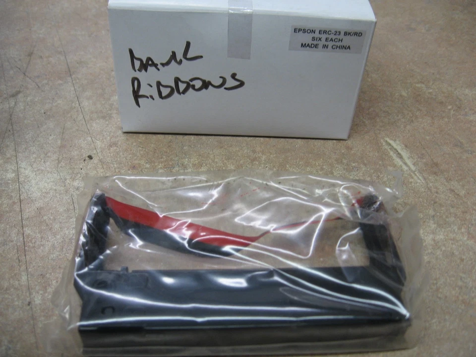 INK RIBBON EPSON ERC-23 VERIFONE P250 BLACK/RED 6 PACK - Image 2 of 3