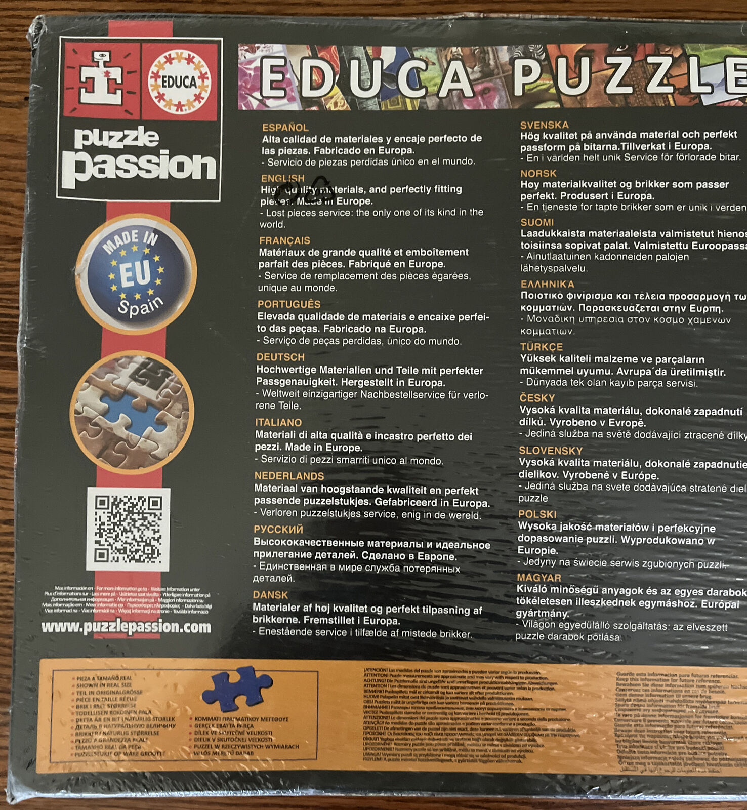 Educa - Puzzle 4000 mappemonde