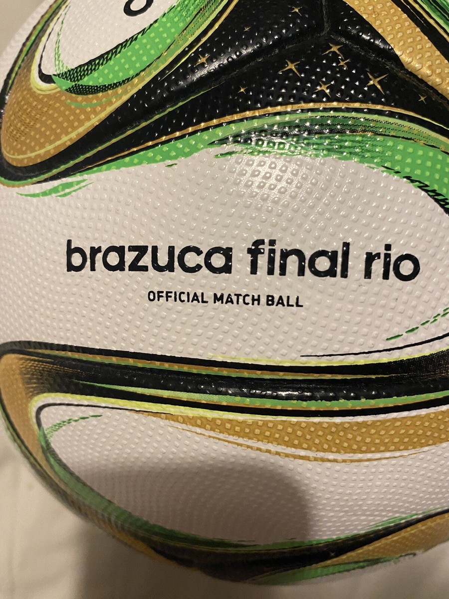 adidas/brazuca fainal rio 決勝戦公式球 adidas Brazuca Final Rio Official Match Football White/Black