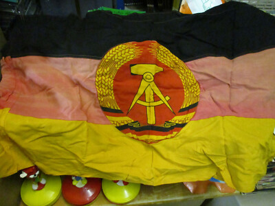 Original DDR Flag, Sewn Fabric