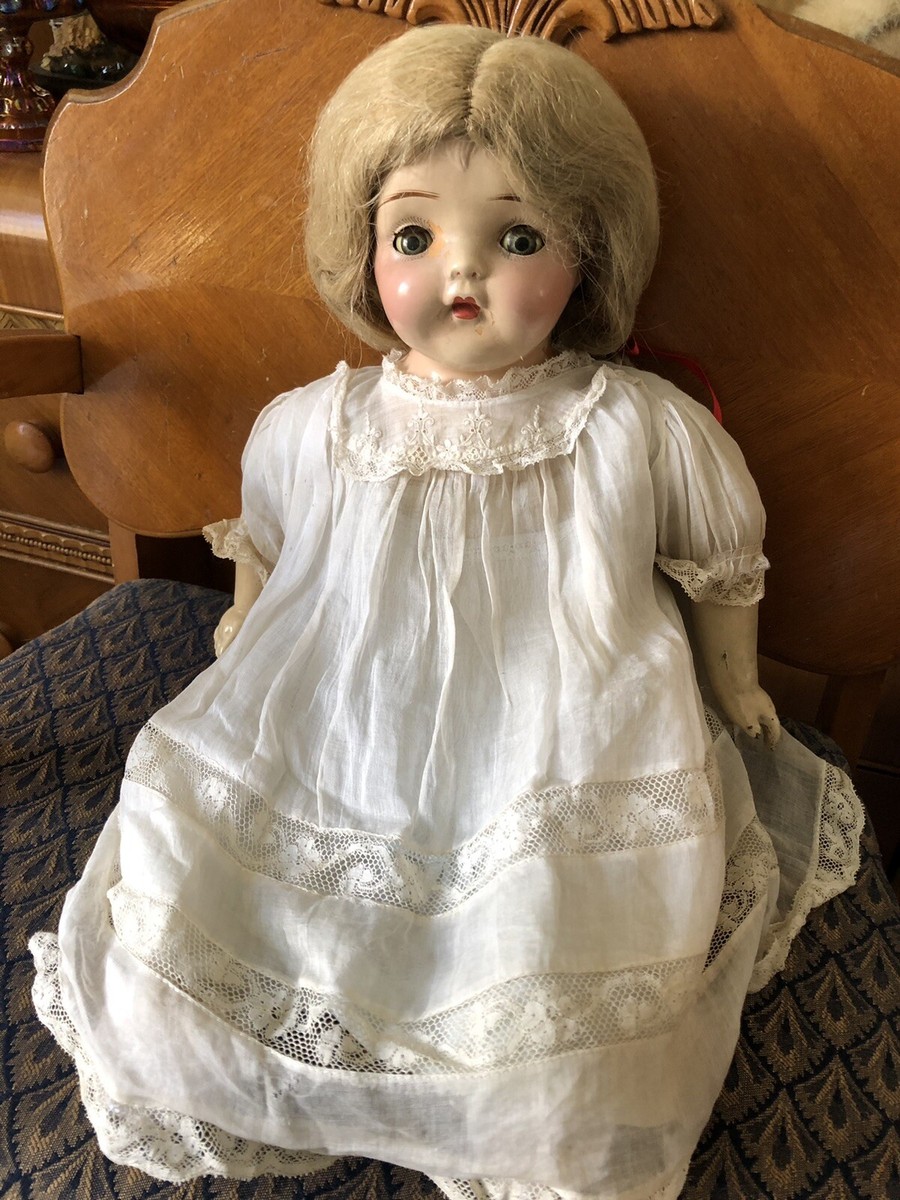 Antique Composition Doll Gorgeous