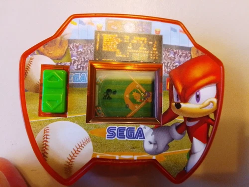 SEGA Games 2005 McDonalds Happy Meal Toy Knuckles Baseball good condition
