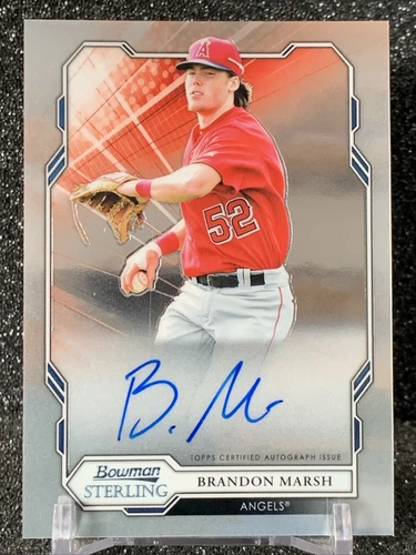 Brandon Marsh 2019 Bowman Brandon Marsh Auto