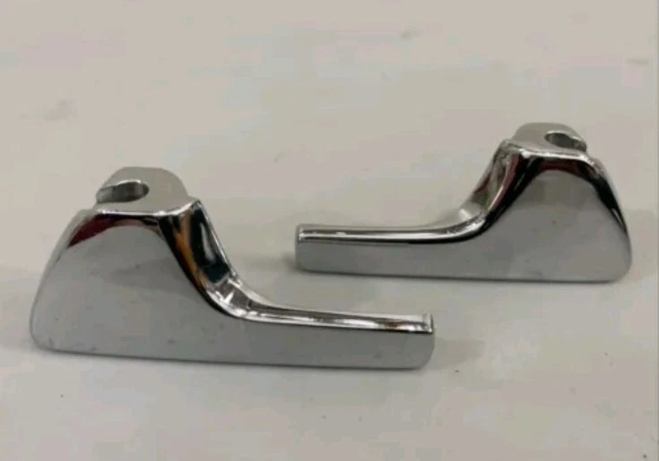 2 Maniglie Golf Mk3 93-97 Interne Portiera Metallo Cromate DX SX Gti Vr6 Tdi Gtd - Immagine 2 di 4