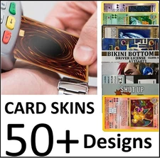 Credit Card Skin Stickers for Debit Card Decal Unique Designs - 50+ Options! USA