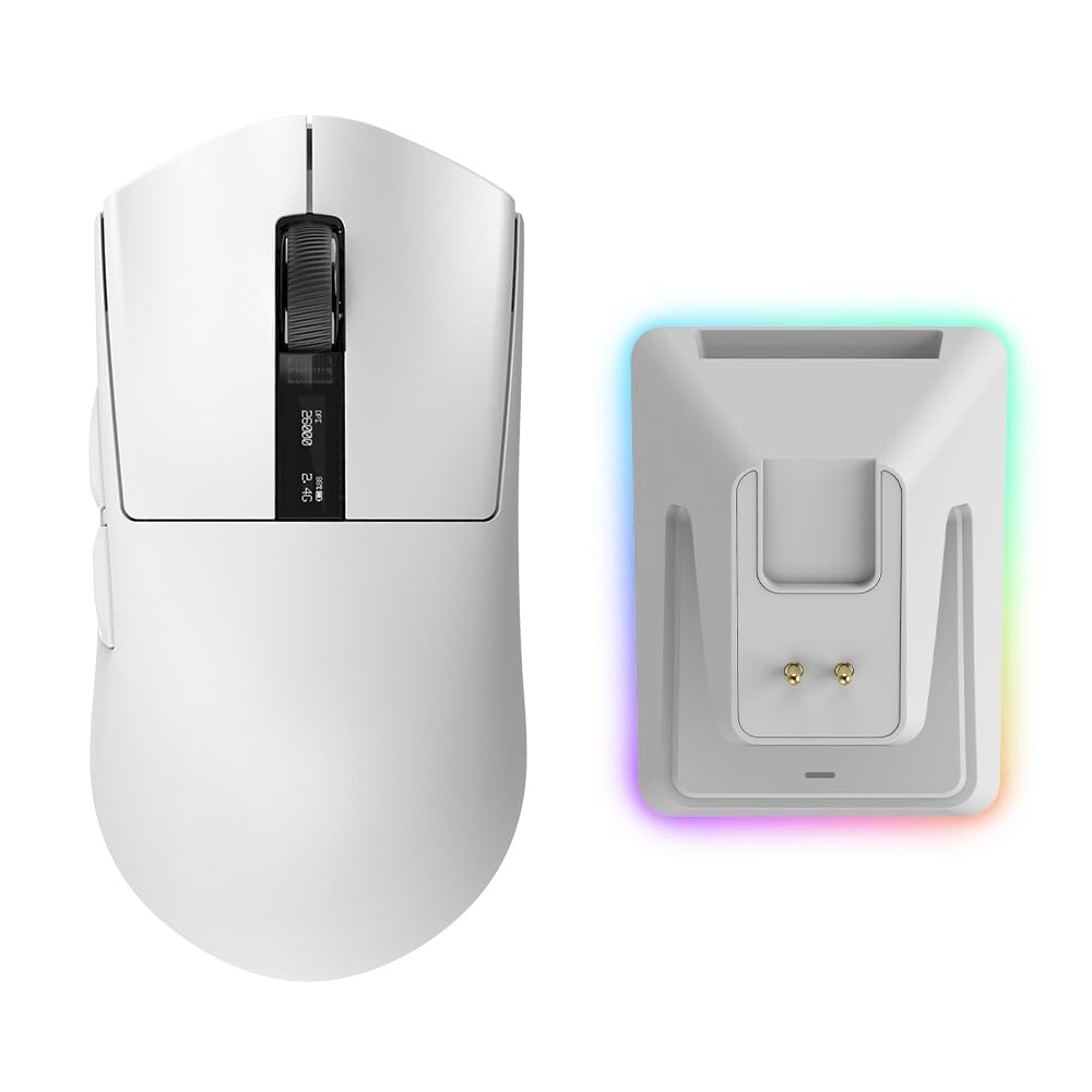 TECWARE EX1 Lightweight RGB Gaming Mouse Wireless or Wired 26K DPI