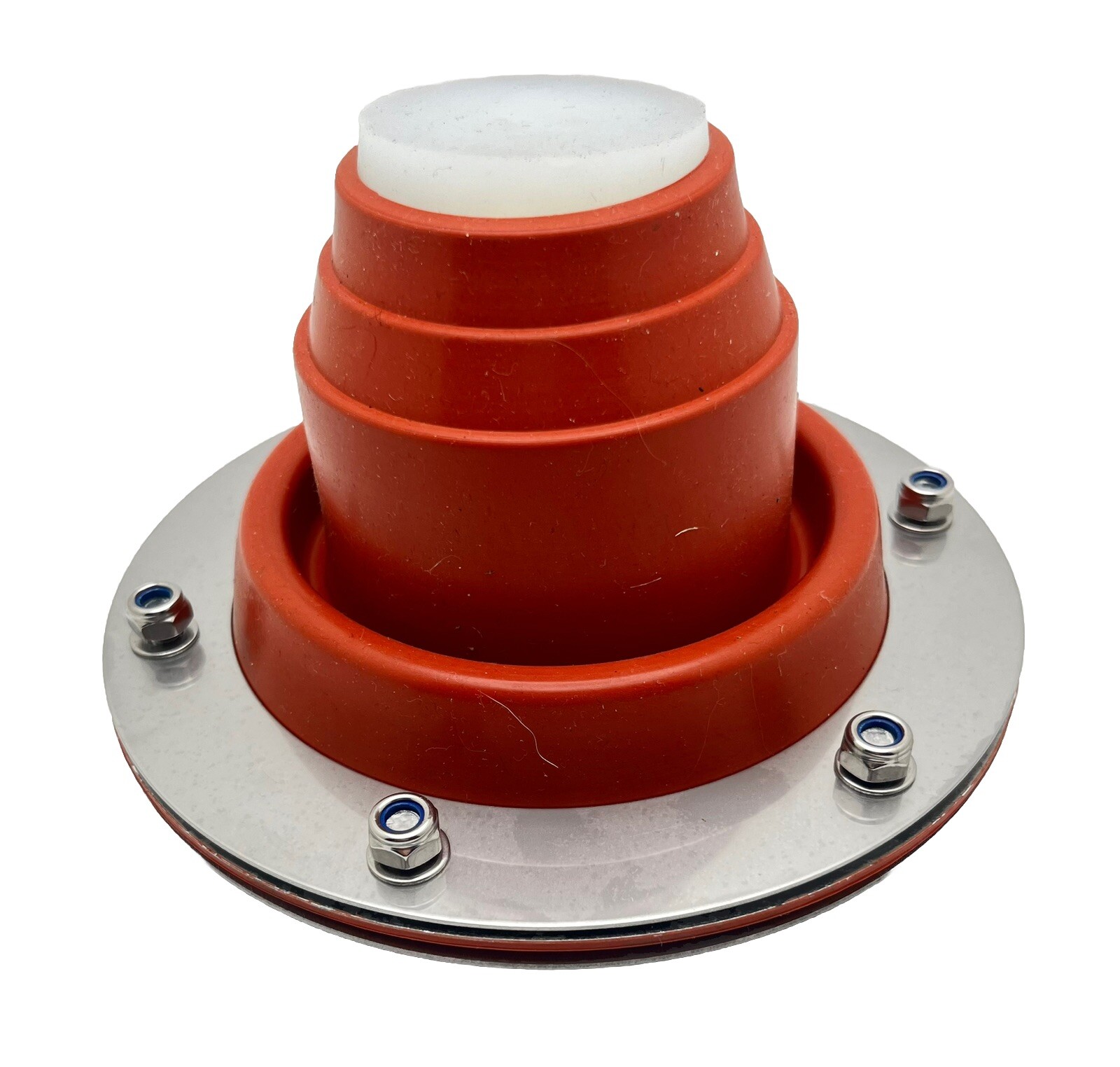 Flashing Kit Silicone Metal Roof Pipe High Temp Round Base Fire-resistance