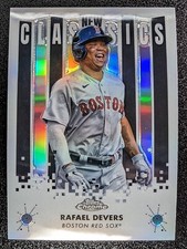 2022 Topps Chrome Baseball New Classics Rafael Devers Boston Red Sox #NC-9