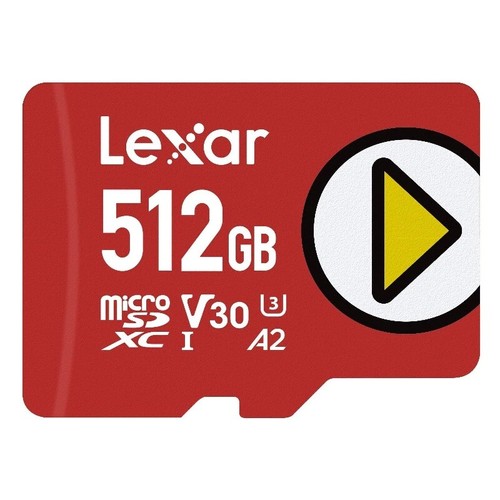 Lexar Play 128GB 256GB 512GB 1TB microSDXC UHS-I TF Card U3 C10 Karty pamięci - Zdjęcie 6 z 9