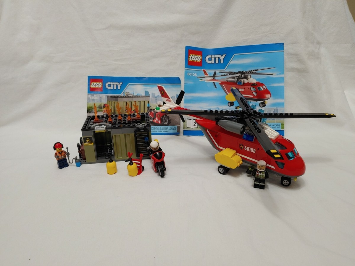 Lego City 60108 Fire Response Unit Retired Product